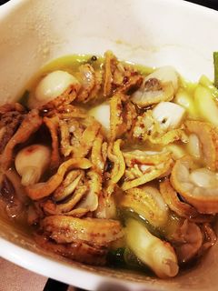 発芽にんにくとホタテのアヒージョ-レシピのメイン写真
