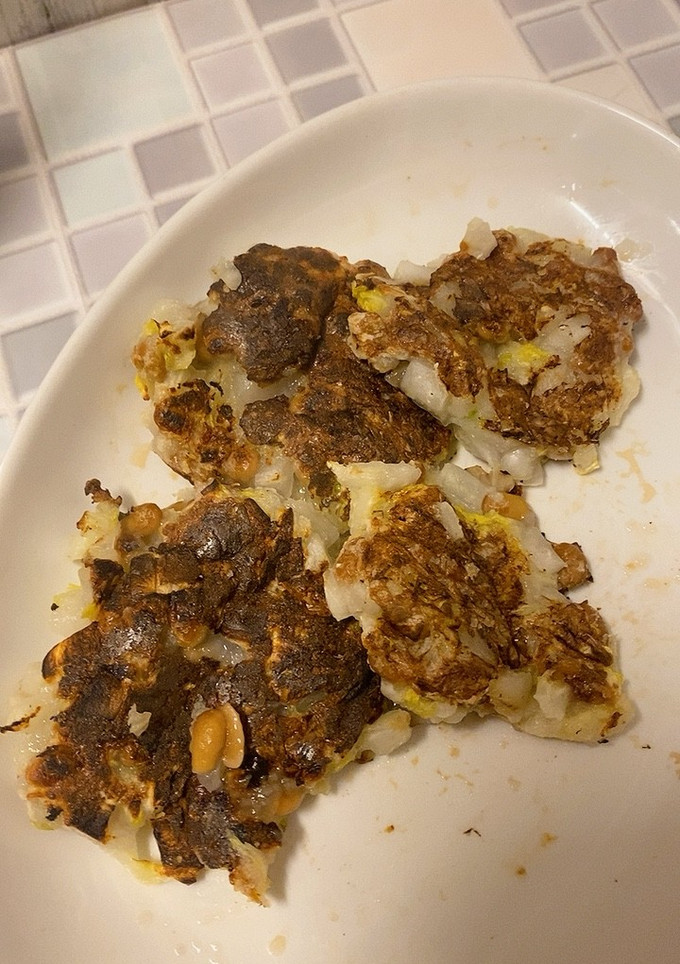 山芋と納豆のとろとろ焼き（vegan）-レシピのメイン写真