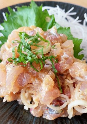 鯵のナメロウ-レシピのメイン写真