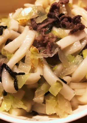 離乳食後期以降〜冷凍ストックで焼きうどん-レシピのメイン写真