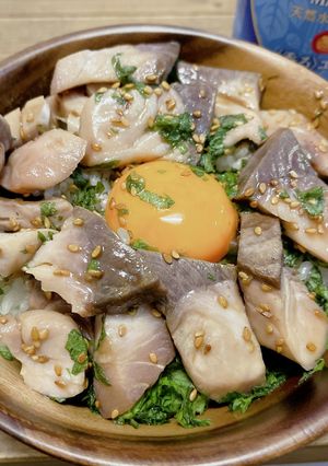 ブリ漬け丼-レシピのメイン写真