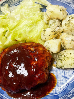 【簡単!】うちのハンバーグ-レシピのメイン写真