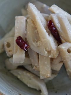 れんこんの塩麹きんぴら-レシピのメイン写真