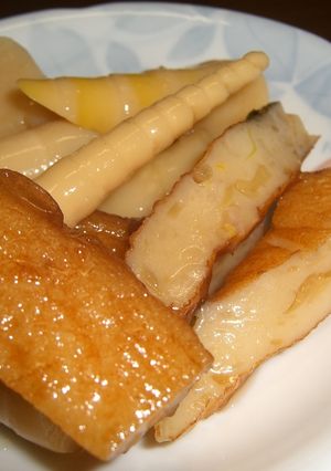 ﾎﾟｸﾎﾟｸおいしい、細竹の煮物-レシピのメイン写真