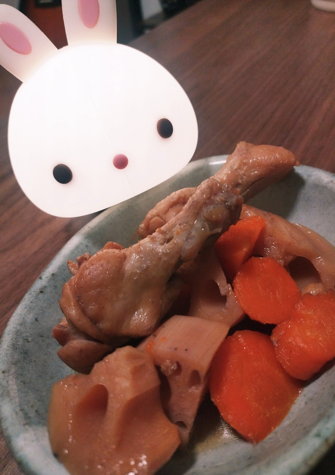 手羽元と根菜の煮物(炊飯器調理)-レシピのメイン写真