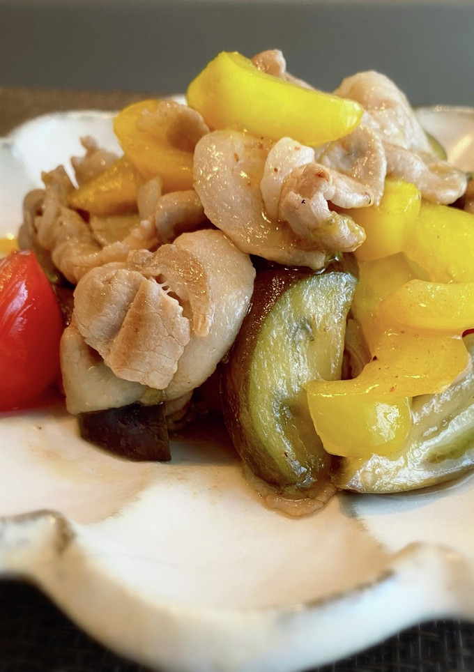 豚肉と彩り野菜のさっぱり甘酢炒め-レシピのメイン写真