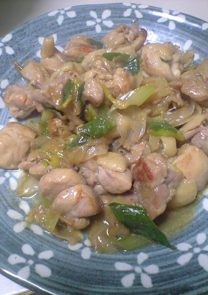 ＊＊鶏肉とねぎの塩炒め＊＊-レシピのメイン写真