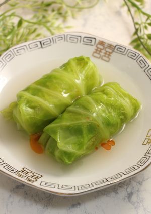 レンジで簡単！中華ロールキャベツ-レシピのメイン写真