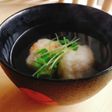 白だしで海老しんじょ☆ひな祭りのお吸い物