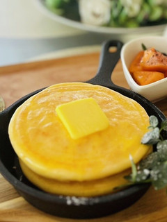米粉でもちもちふわふわパンケーキ-レシピのメイン写真