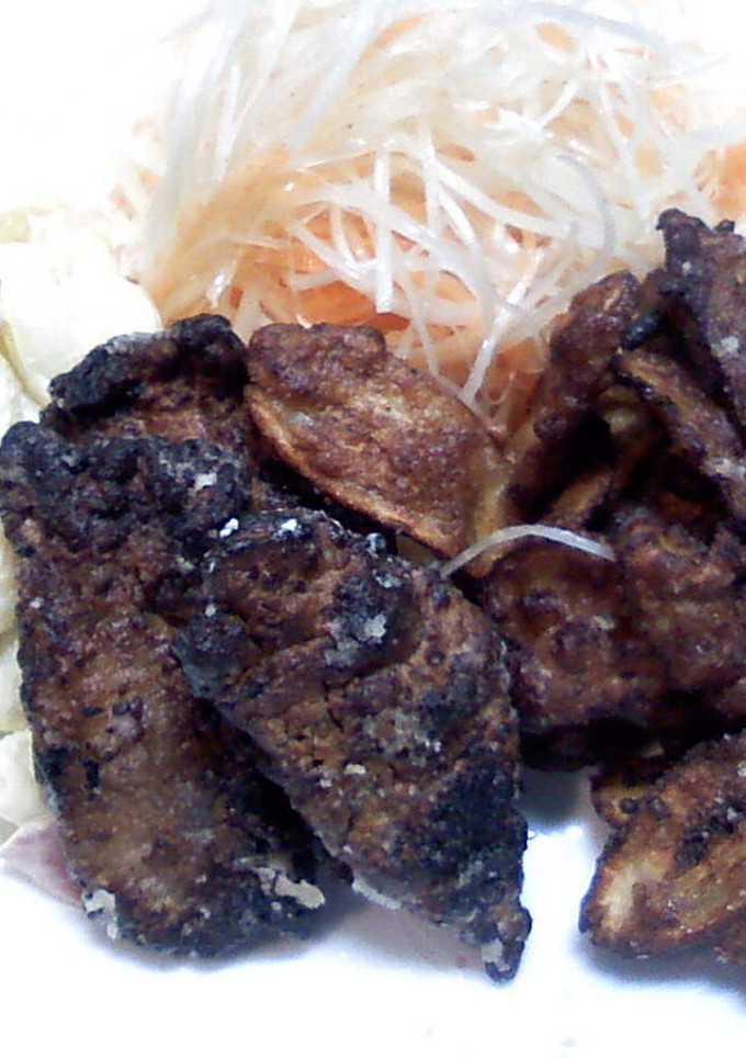 鰤とごぼうのからあげ：葱サラダ添え-レシピのメイン写真
