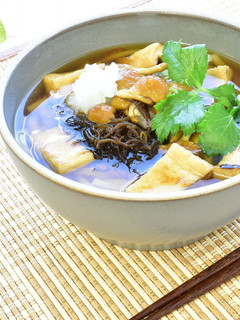 もずくのおろしなめこうどん-レシピのメイン写真