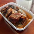 圧力鍋でカラカイ煮(カスベ煮)