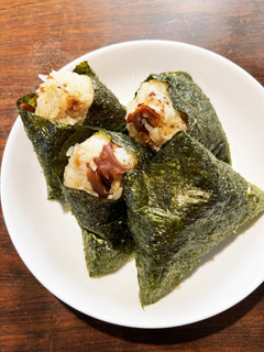 椎茸とおかかの海苔お結び-レシピのメイン写真