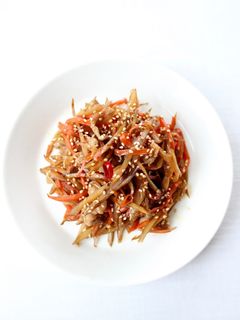 簡単味付け【きんぴらごぼう(めんつゆ)】-レシピのメイン写真