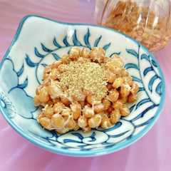 納豆のトッピングに★ミネラルパウダー★-レシピのメイン写真