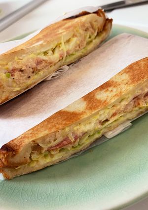 ツナマヨホットサンド-レシピのメイン写真