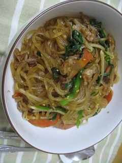 チャプチェ(春雨の炒め物)-レシピのメイン写真