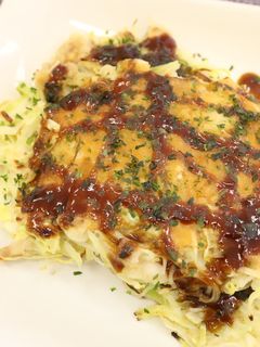 リメイクそうめんでお好み焼き-レシピのメイン写真