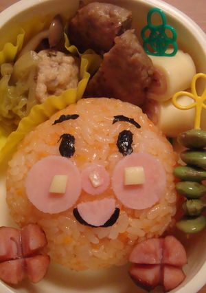 アンパンマン！初キャラ弁！-レシピのメイン写真
