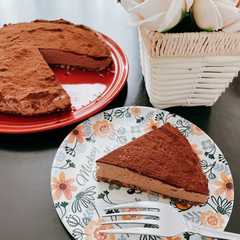 รูปของ 焼かない！生チョコムースケーキ♡