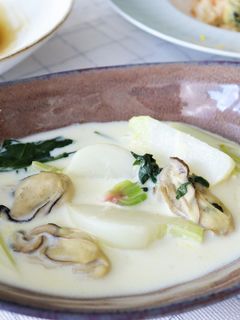 牡蠣とかぶのクリーム煮-レシピのメイン写真