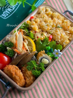 今日のお弁当4覚書!長葱・しらす炒飯-レシピのメイン写真