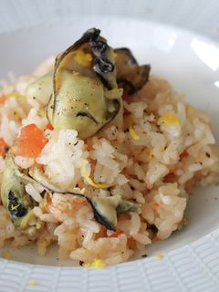 洋風牡蠣飯-レシピのメイン写真