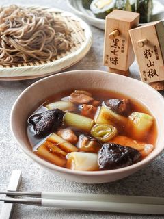 鶏南蛮つけ蕎麦(鶏なんば)-レシピのメイン写真