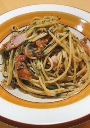 あかもくの和風パスタ-レシピのメイン写真