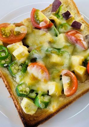 夏野菜のパンキッシュ-レシピのメイン写真
