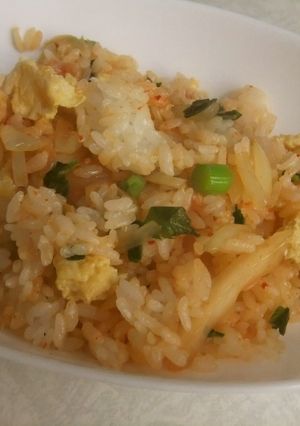 明日葉チャーハン-レシピのメイン写真