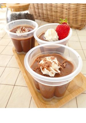 4つの材料でチョコプリン-レシピのメイン写真