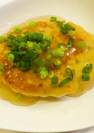 鶏むね肉と豆腐の和風ハンバーグ-レシピのメイン写真