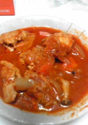 炊飯器で簡単★鶏のトマト煮込み-レシピのメイン写真