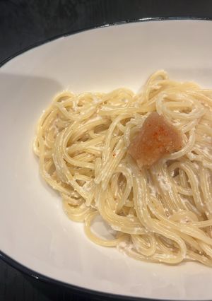 明太子クリームパスタ-レシピのメイン写真