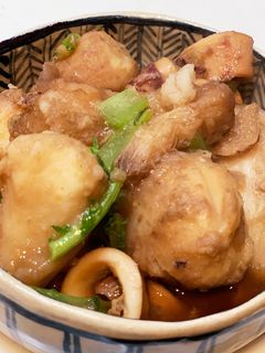 クッキングプロで作る、里いもとイカの煮物-レシピのメイン写真