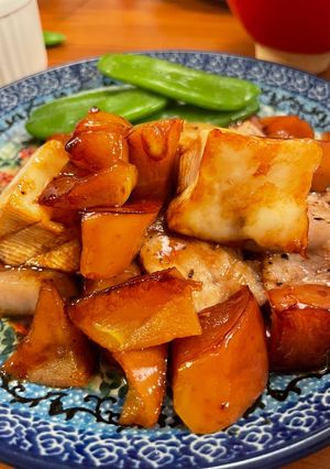 豚肉とりんごの蜂蜜バルサミコソース-レシピのメイン写真