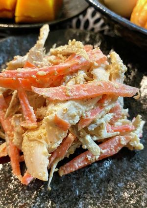 ささみとゴボウのおかずサラダ　デパ地下風-レシピのメイン写真