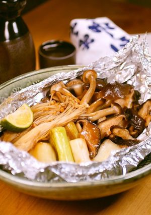 和風居酒屋のホイル焼き(和風バター醬油)-レシピのメイン写真