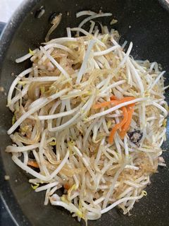 挽き肉とマロニーのもやし炒め-レシピのメイン写真