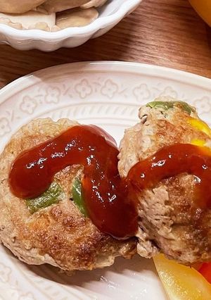取り分け・幼児食｜ミックス野菜ハンバーグ-レシピのメイン写真