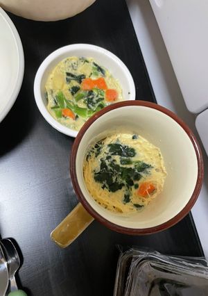 野菜たっぷり茶碗蒸し 〜幼児食〜-レシピのメイン写真