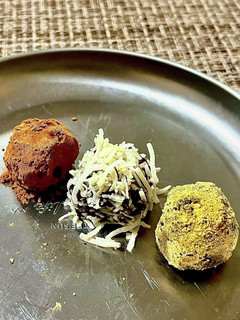 焼き芋で!バレンタイン生チョコ風トリュフ-レシピのメイン写真