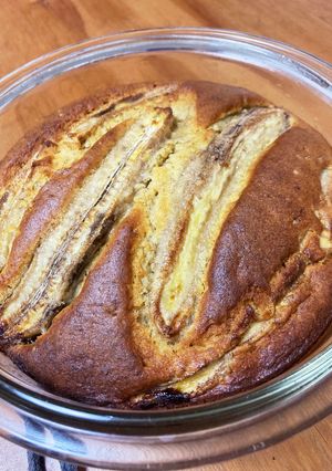 グルテンフリー 簡単米粉バナナケーキ-レシピのメイン写真