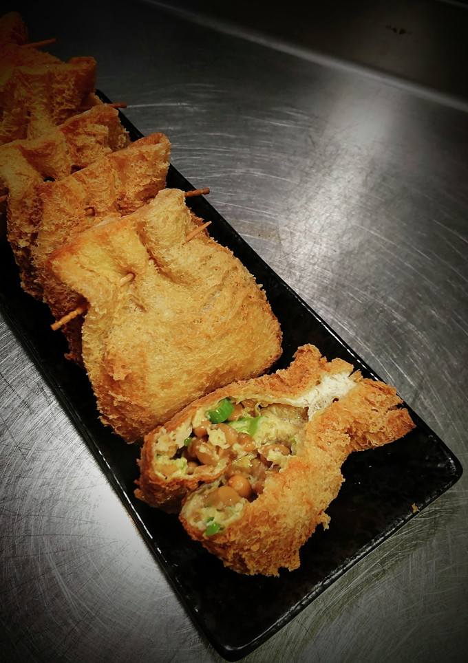 納豆の信田揚げ！❨(@≧↺≦@)❩wノ-レシピのメイン写真
