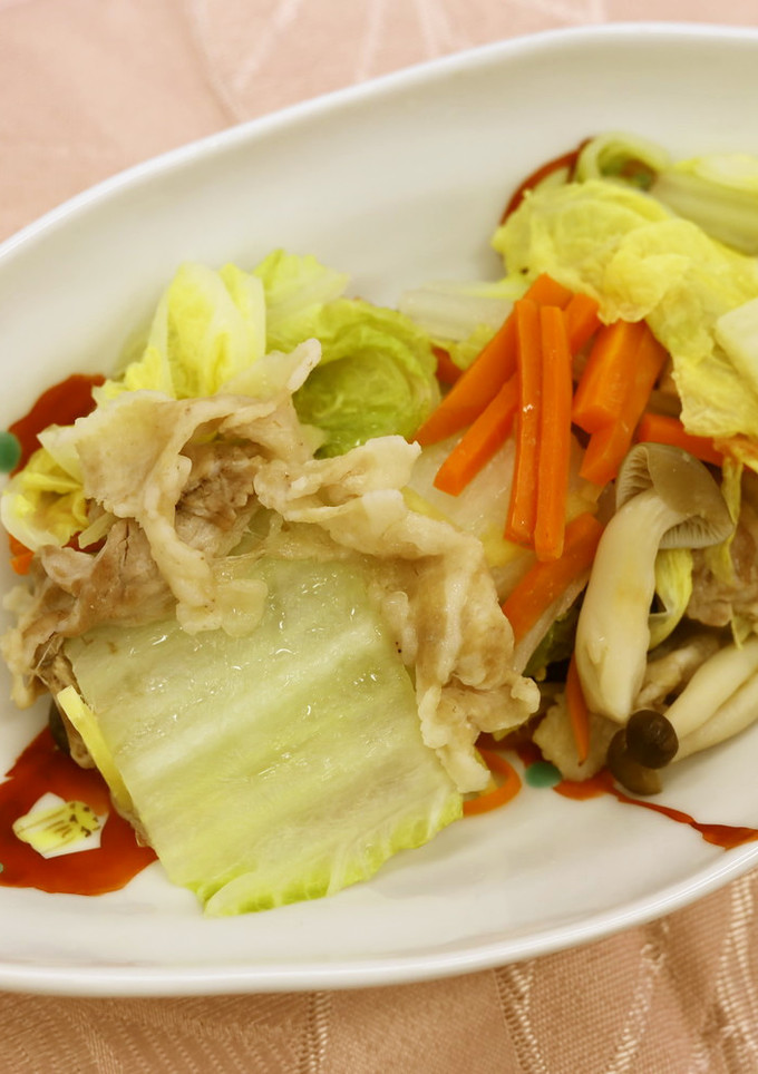 白菜と豚肉の重ね蒸し-レシピのメイン写真