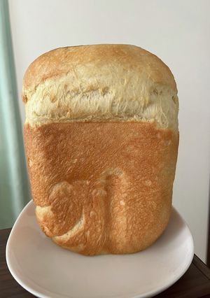 HBで生食パン風！しっとりもちもち食パン-レシピのメイン写真