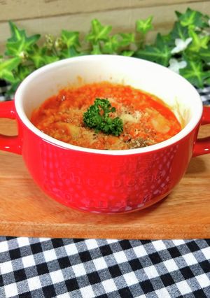 ☆トマトジュースDEオートミールリゾット-レシピのメイン写真