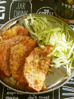 居酒屋風のハムカツ-レシピのメイン写真